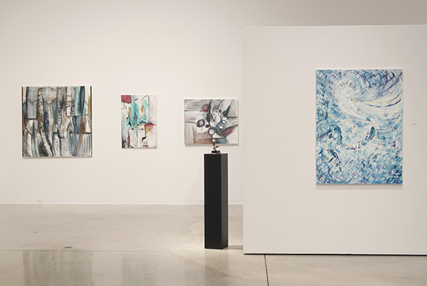 If You See Me - Advanced Fourth Year Studio Seminar Exhibition: Four Abstract Paintings
